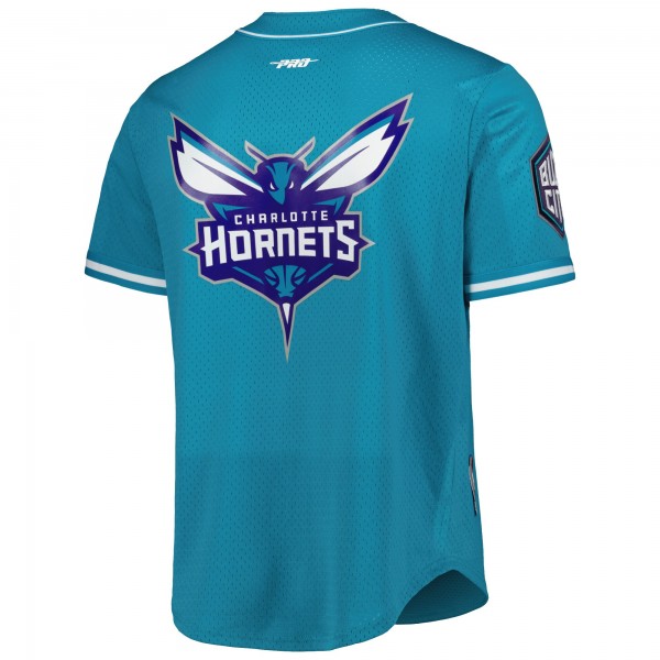 Рубашка с коротким рукавом LaMelo Ball Charlotte Hornets Pro Standard Capsule Player Baseball - Teal