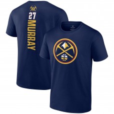 Denver Nuggets Jamal Murray Navy Playmaker Name & Number T-Shirt