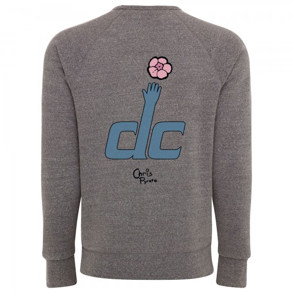 Кофта Washington Wizards Sportiqe 2022/23 City Edition Wizards x Chris Pyrate - Heather Gray