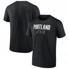 Футболка Damian Lillard Portland Trail Blazers - Black