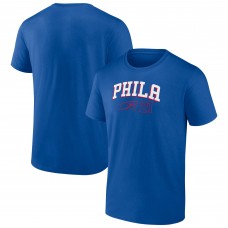 Joel Embiid Philadelphia 76ers Name & Number T-Shirt - Royal