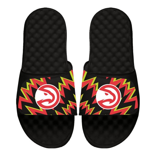 Шлепки Atlanta Hawks ISlide High Energy - Black