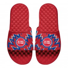 Detroit Pistons ISlide High Energy Slide Sandals - Red