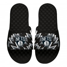 Шлепки Youth Brooklyn Nets ISlide Black High Energy