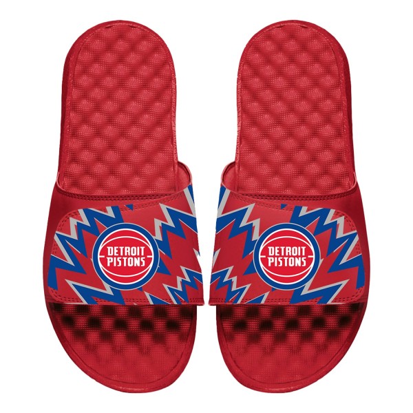 Шлепки Detroit Pistons ISlide Youth High Energy - Red