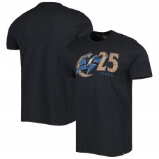 Washington Wizards 47 Black 25th Anniversary T-Shirt
