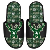 Шлепки Milwaukee Bucks ISlide Team Pattern Gel