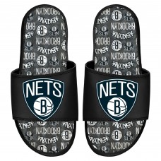 Шлепки Youth Brooklyn Nets ISlide Team Pattern Gel