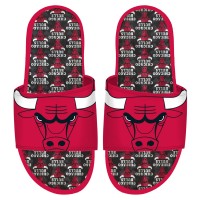 Шлепки Chicago Bulls ISlide Youth Team Pattern Gel