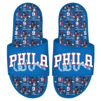 Шлепки Philadelphia 76ers ISlide Youth Team Pattern Gel