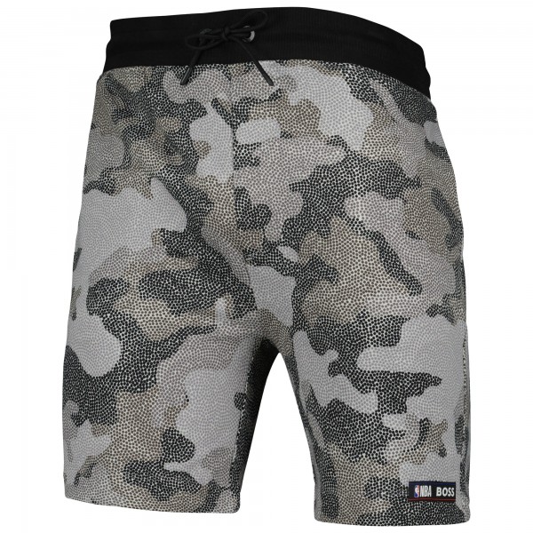 Шорты New York Knicks NBA x Hugo Boss Slam Camo - Black