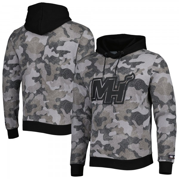 Miami Heat Hugo Boss Black Camo Pullover Hoodie