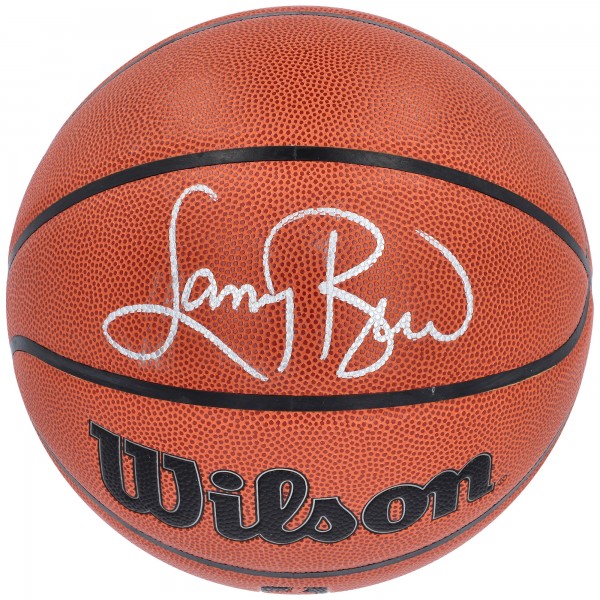 Autographed Boston Celtics Larry Bird Fanatics Authentic Wilson Authentic Series Indoor/Outdoor Basketball