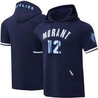 Футболка с капюшоном Ja Morant Memphis Grizzlies Pro Standard Name & Number Player - Navy