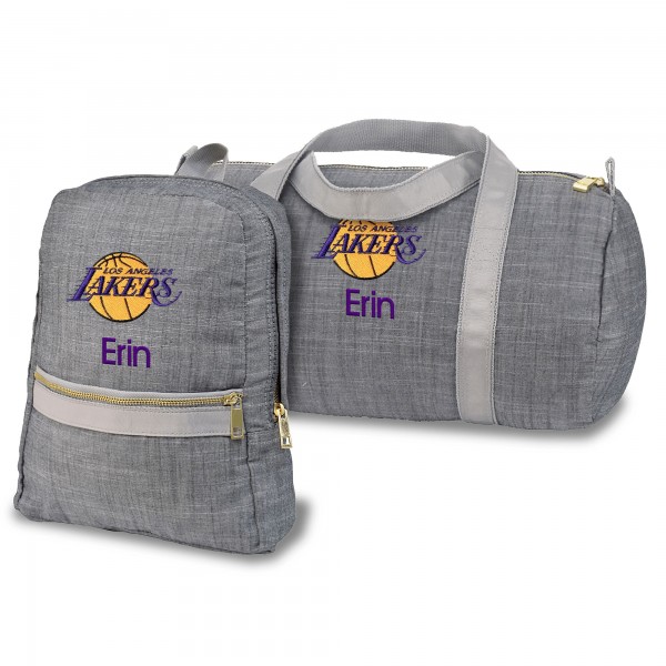 Рюкзак и спортивная сумка Los Angeles Lakers Personalized
