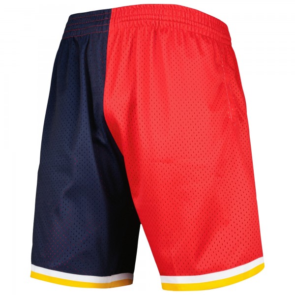 Шорты Houston Rockets Mitchell & Ness Hardwood Classics 1993 Split Swingman - Navy/Red