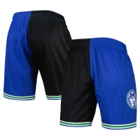 Шорты Minnesota Timberwolves Mitchell & Ness Hardwood Classics 1993 Split Swingman - Black/Blue