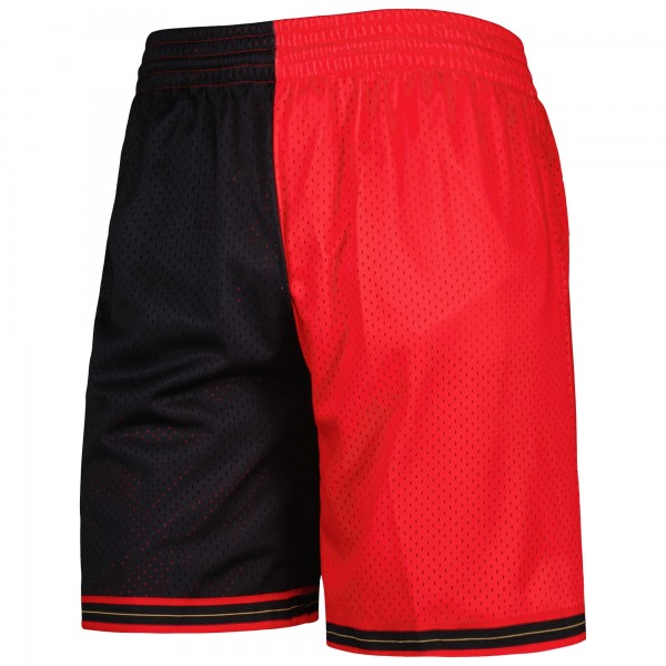 Шорты Philadelphia 76ers Mitchell & Ness Hardwood Classics 2000 Split Swingman - Black/Red