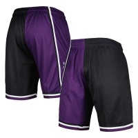 Шорты Sacramento Kings Mitchell & Ness Hardwood Classics 2000 Split Swingman - Black/Purple