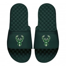 Шлепки Milwaukee Bucks ISlide Primary Logo - Dark Green