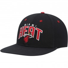 Miami Heat Kickboard Snapback Hat - Black