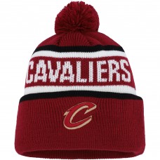 Cleveland Cavaliers Whitaker Cuffed Knit Hat with Pom - Wine