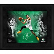 Facsimile Signature Boston Celtics Jayson Tatum Fanatics Authentic Framed 16 x 20 Stars of the Game Collage