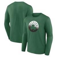 Футболка с длинным рукавом Boston Celtics Gradient Logo - Kelly Green