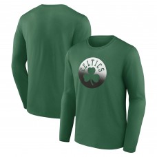 Футболка с длинным рукавом Boston Celtics Gradient Logo - Kelly Green