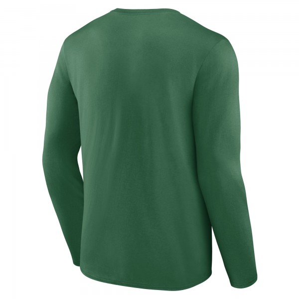 Футболка с длинным рукавом Boston Celtics Gradient Logo - Kelly Green