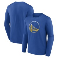 Футболка с длинным рукавом Golden State Warriors Gradient Logo - Royal