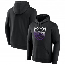 Sacramento Kings Gradient Logo Pullover Hoodie - Black