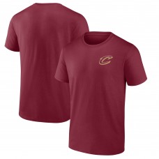 Cleveland Cavaliers Team Top Ranking T-Shirt - Wine