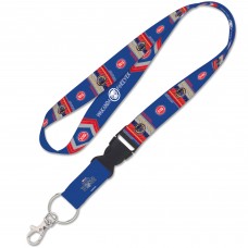 Detroit Pistons WinCraft Black Panther 2 Reversible Lanyard with Detachable Buckle