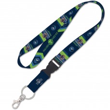 Minnesota Timberwolves WinCraft Black Panther 2 Reversible Lanyard with Detachable Buckle
