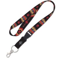 Toronto Raptors WinCraft Black Panther 2 Reversible Lanyard with Detachable Buckle