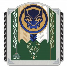 Milwaukee Bucks WinCraft Black Panther 2 Jewelry Card Collector Pin