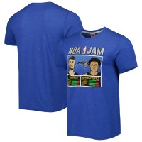 Футболка Franz Wagner & Paolo Banchero Orlando Magic Homage NBA Jam Tri-Blend - Blue