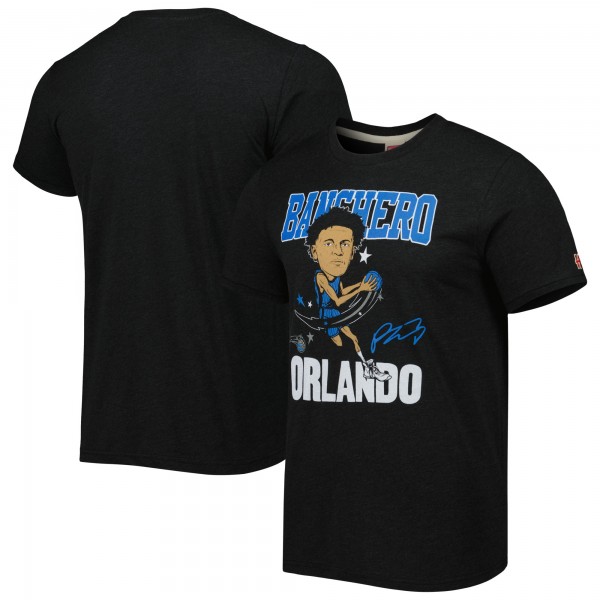 Футболка Paolo Banchero Orlando Magic Homage Caricature Tri-Blend - Charcoal
