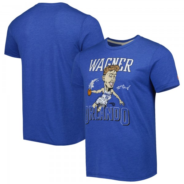 Футболка Franz Wagner Orlando Magic Homage Caricature Tri-Blend - Blue