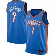 Игровая форма  Chet Holmgren Oklahoma City Thunder Nike Unisex 2022 NBA Draft First Round Pick Player Swingman - Icon Edition - Blue