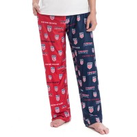 USMNT Concepts Sport Breakthrough Split Design Knit Sleep Pants - Navy/Red
