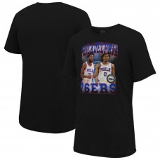 Футболка Joel Embiid & Tyrese Maxey Philadelphia 76ers Stadium Essentials Unisex Player Duo - Black