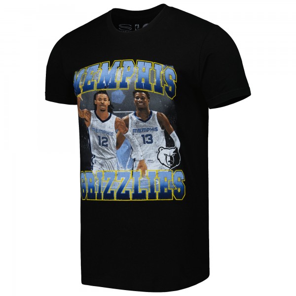 Футболка Ja Morant & Jaren Jackson Jr. Memphis Grizzlies Stadium Essentials Unisex Player Duo - Black
