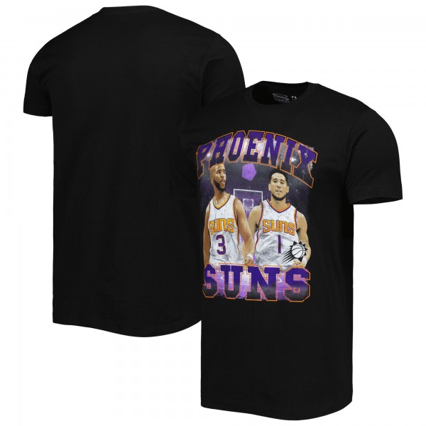 Футболка Devin Booker & Chris Paul Phoenix Suns Stadium Essentials Unisex Player Duo - Black