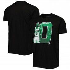 Jayson Tatum Boston Celtics Stadium Essentials Unisex Player Skyline T-Shirt - Black