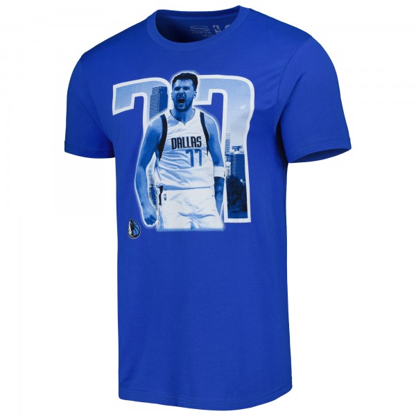 Футболка Luka Doncic Dallas Mavericks Stadium Essentials Unisex Player Skyline - Royal