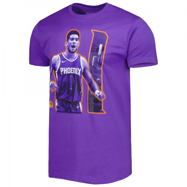 Футболка Devin Booker Phoenix Suns Stadium Essentials Unisex Player Skyline - Purple