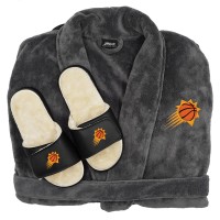 Шлепки и халат Phoenix Suns ISlide Faux Fur