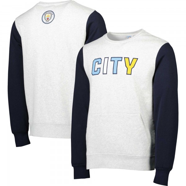 Кофта Manchester City Kangaroo - Gray/Navy